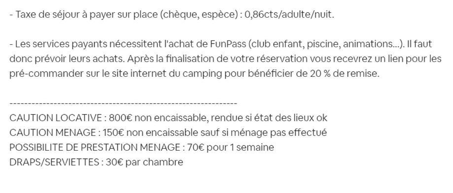 Mobil Home Familial Neuf De 2024 Pour 8 Personnes Valras-Plage Eksteriør bilde