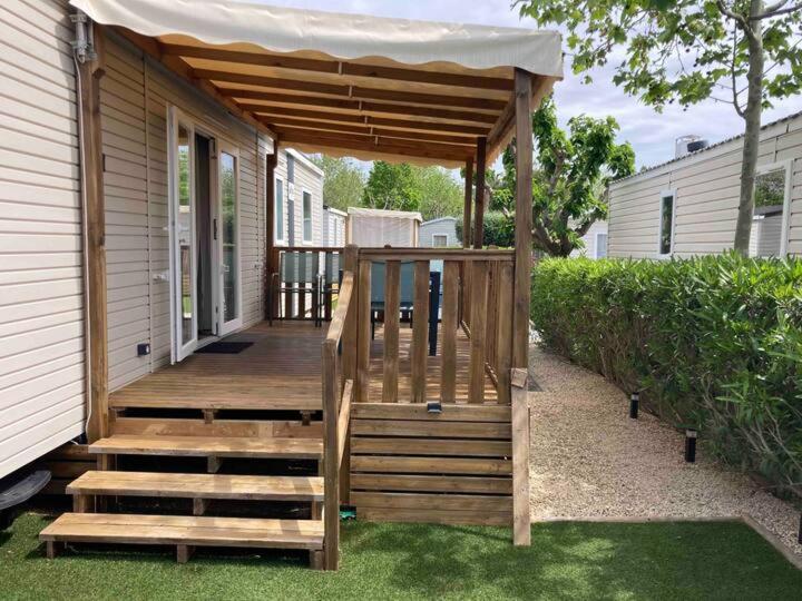 Mobil Home Familial Neuf De 2024 Pour 8 Personnes Valras-Plage Eksteriør bilde